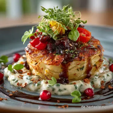 Deftiger GemüseHackAuflauf Cremiger Klassiker mit Kartoffelhaube Rezeptkarte