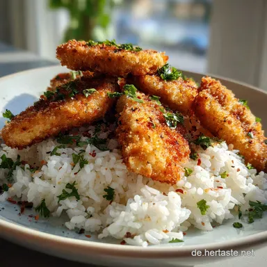 Geschnetzeltes mit Reis in 25 Minuten | W&uuml;rzig-cremig Rezeptkarte