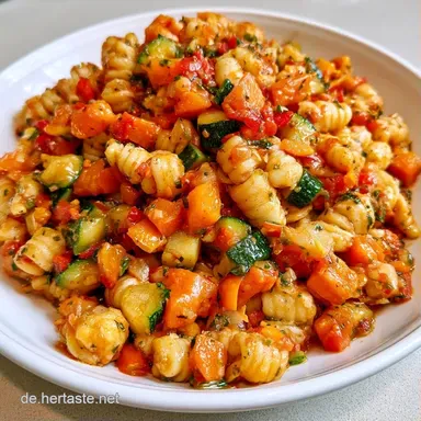 Gesunde Kinderpasta in 25 Minuten Rezeptkarte
