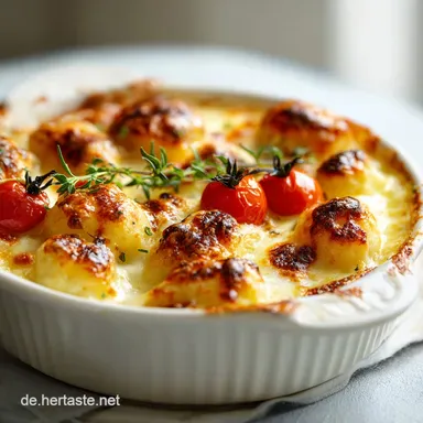 Gnocchi Auflauf Rezept f&uuml;r 4 Personen