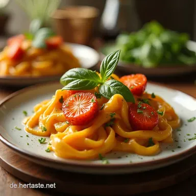 Goldener K&uuml;rbisauflauf vegetarisch Mein liebstes Herbstrezept Rezeptkarte