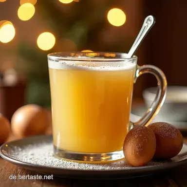 Goldener Wintertraum Rezepte f&uuml;r Eggnog Eierpunsch wie vom Profi Rezeptkarte