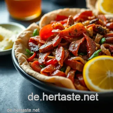 Einfach köstlicher Gyros Teller: Mein Liebstes Rezept für Zuhause Rezeptkarte