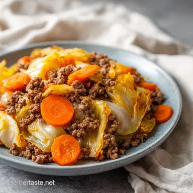Hackfleischpfanne mit Chinakohl in 35 Min Rezeptkarte
