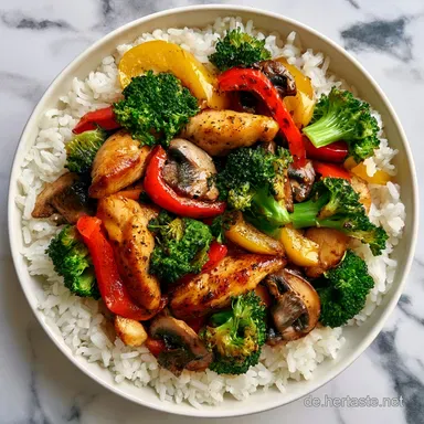 Schnelle H&auml;hnchenpfanne Rezepte mit Gem&uuml;se