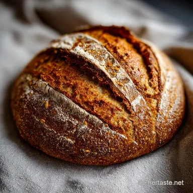 Haferbrot Rezept mit Quark: 1h Backzeit