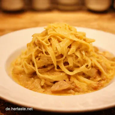 H&auml;hnchengeschnetzeltes mit Reis Omas Geheimrezept neu gedacht Rezeptkarte