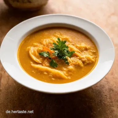 Omas H&auml;hnchen Suppe Rezept Soulfood f&uuml;r kalte Tage Rezeptkarte