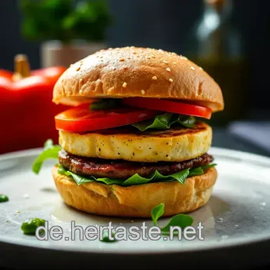 Halloumi Burger Rezept: Veggie Deluxe mit Wow-Effekt! Rezeptkarte