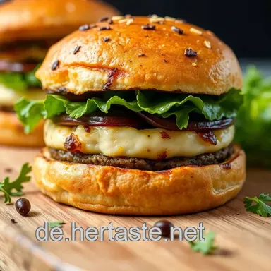 Halloumi Burger vom Grill: Vegetarisch Grillen leicht gemacht! Rezeptkarte