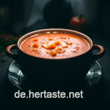 Hausgemachte Tomatensuppe Rezept: Ein einfaches Genuss-Erlebnis Rezeptkarte