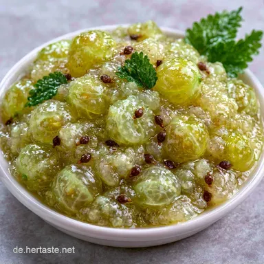Stachelbeersenf in 45 Minuten Rezeptkarte