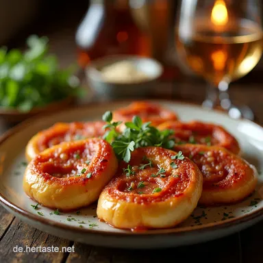 Schnelle Laugenstangen Herzen Herzhafter Snack Perfekt für Brunch Brotzeit Rezeptkarte