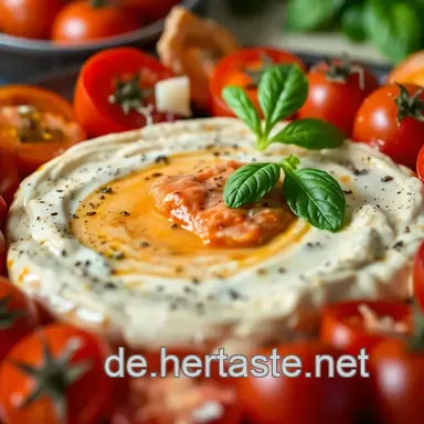 Herzhafter getrockneter tomaten aufstrich – Der perfekte Dip für deine Grill Party Rezeptkarte