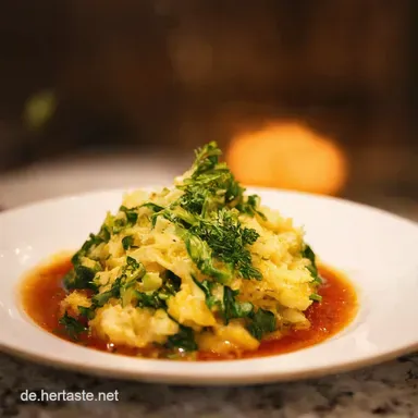 Herzhafter Reisauflauf Gem&uuml;se Omas beste Resteverwertung Rezeptkarte