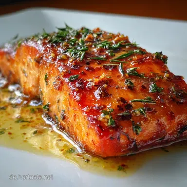 Honig-Lachs Aus Dem Ofen f&uuml;r 4 Portionen