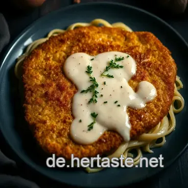 Herzhaftes J&auml;gerschnitzel mit Pilzrahmsauce: Ein Familienfavorit Rezeptkarte