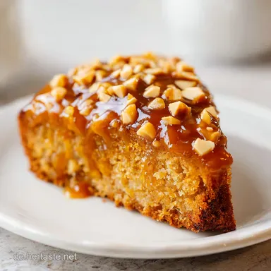 Karamell Honig Nusskuchen in 65 Min