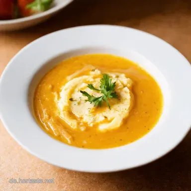 K&auml;se Hack Lauch Suppe Omas bestes Rezept Rezeptkarte