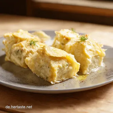K&auml;sige Bl&auml;tterteigHasen Dein OsterbrunchHit Rezeptkarte