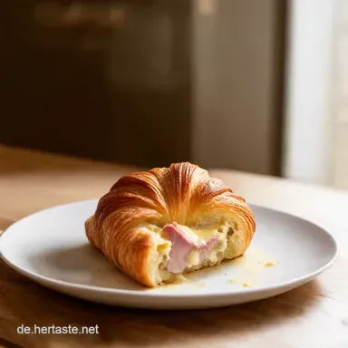 K&auml;sSchinkenCroissant Rezept I So einfach so lecker wie vom B&auml;cker Rezeptkarte