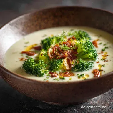 Keto Brokkolisuppe: Samtig, Low Carb fertig in 45 Minuten