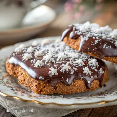 Keto Elisenlebkuchen N&uuml;rnberger Art Saftig Low Carb und Zuckerfrei Rezeptkarte