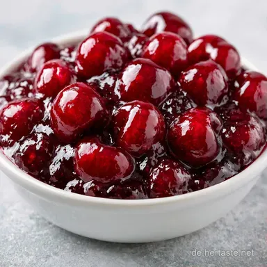 Kirschmarmelade Ohne Gelierzucker 65 Min Rezeptkarte