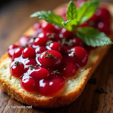 Klassische Kirschmarmelade Intensiv fruchtig dank 21 Gelierzucker Gro&szlig;mutters Art Rezeptkarte