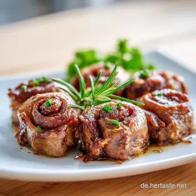 Rinderrouladen Im Backofen Wie Von Oma Rezeptkarte