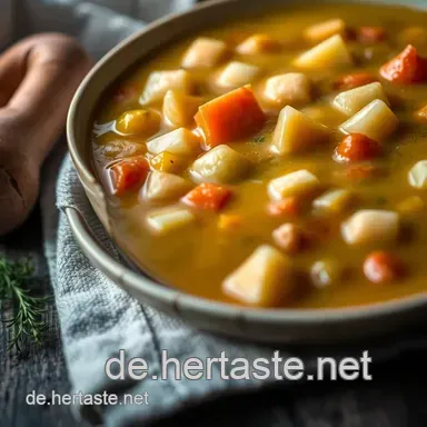 Klassische Zwiebelsuppe: Ein franz&ouml;sischer Klassiker f&uuml;r alle! Rezeptkarte