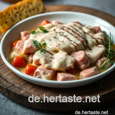 Klassisches Vitello Tonnato: Einfache Zubereitung f&uuml;r Zuhause Rezeptkarte