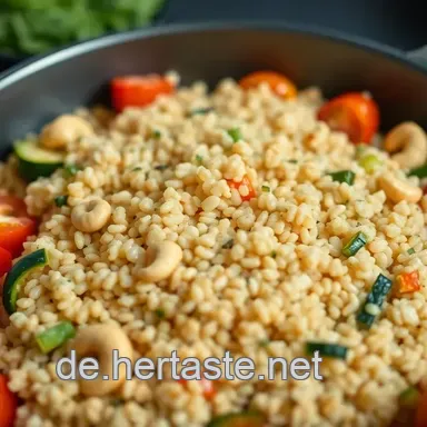 Weltbeste Quinoa-Pfanne mit Gem&uuml;se: Schnell & Lecker!