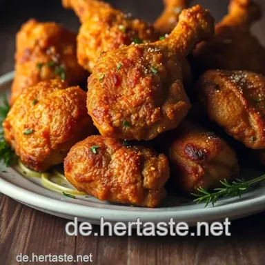 Knusprige Airfryer H&auml;hnchenfl&uuml;gel &ndash; So lecker wie vom Imbiss! Rezeptkarte