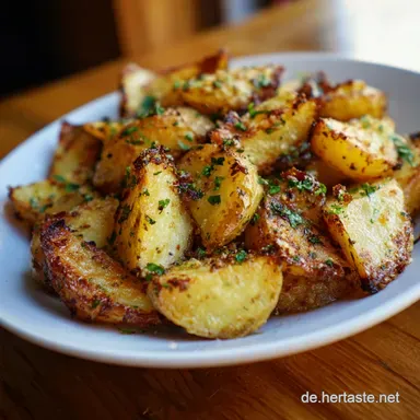 Bratkartoffeln aus rohen Kartoffeln f&uuml;r 2 Rezeptkarte