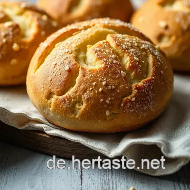 Knusprige glutenfreie Br&ouml;tchen &ndash; Das perfekte Fr&uuml;hst&uuml;ck f&uuml;r jeden Tag! Rezeptkarte