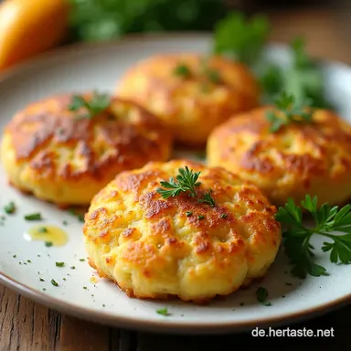 Knusprige Ideen Mittagessen Familie Kartoffelpuffer wie von Oma