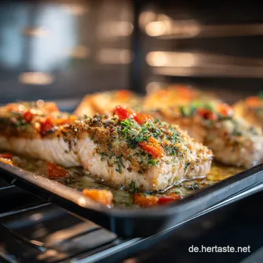 Knusprige Lachsforelle aus dem Ofen: Omas Geheimrezept! Rezeptkarte