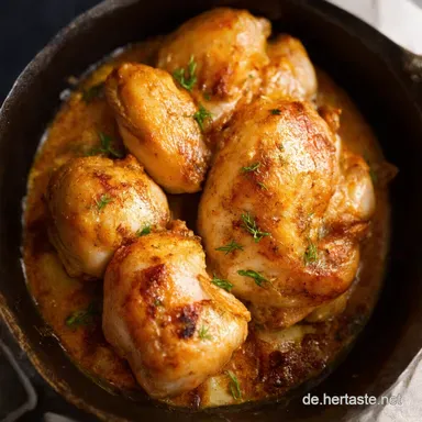 Knusprige H&auml;hnchenschenkel im Backofen Omas Geheimnis