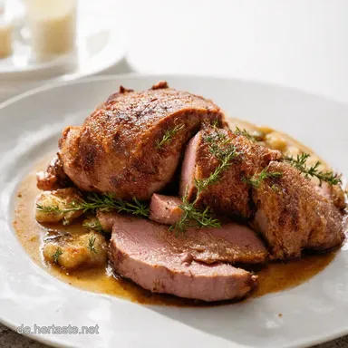 G&auml;nsebraten Rezept Backofen So gelingt er knusprig