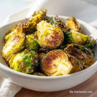 Rosenkohl Airfryer in 25 Minuten: Karamellisiert & Knusprig