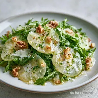 Kohlrabi Carpaccio f&uuml;r 4 Personen