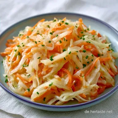 Kohlrabisalat Mit Apfel F&uuml;r 4 Personen