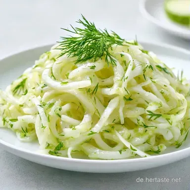 Kohlrabisalat Mit Dill In 25 Minuten Rezeptkarte