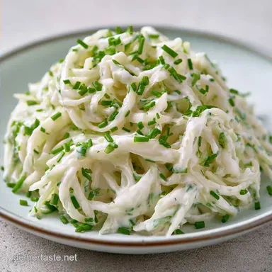 Kohlrabisalat mit Joghurt in 20 Minuten