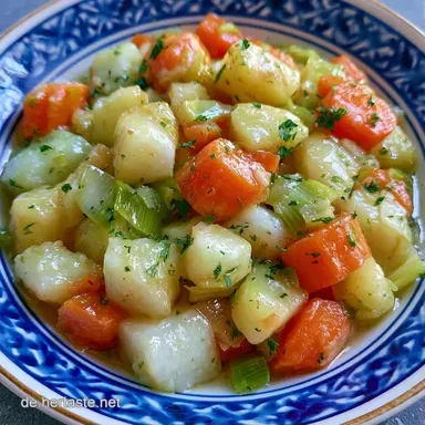 Kohlrabitopf mit Kartoffeln in 40 Min Rezeptkarte