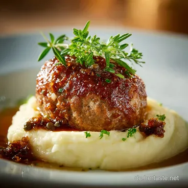 K&ouml;nigsberger Klopse: Klassisch, zart das beste Rezept mit Kapernsauce Rezeptkarte