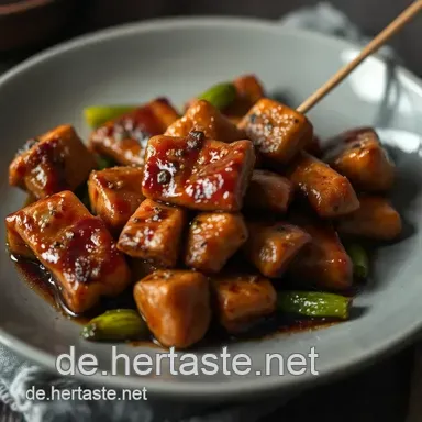 K&ouml;stliche Yakitori Spie&szlig;e: Einfache & saftige Grillfreude f&uuml;r zuhause! Rezeptkarte