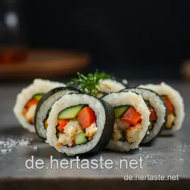 K&ouml;stlicher Tempura Maki: Ein Genuss f&uuml;r Sushi-Liebhaber Rezeptkarte