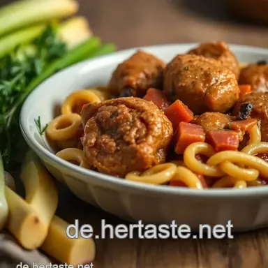 Köttbullar – Das Beste Rezept für saftige schwedische Hackbällchen Rezeptkarte